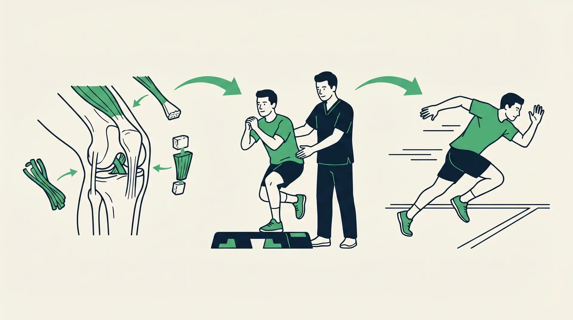 Sportliche Übungen zur Rehabilitation